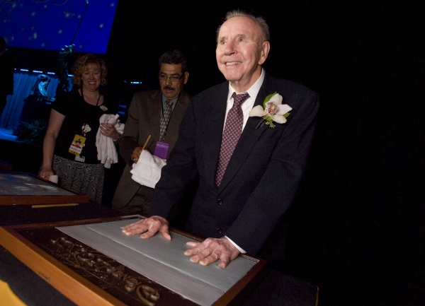 Aug. 19, 2011 - Anaheim, California, U.S. - Ray Watson accepts his Disney Legend Awar Photo