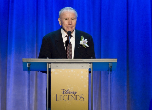 Aug. 19, 2011 - Anaheim, California, U.S. - Ray Watson accepts his Disney Legend Awar Photo