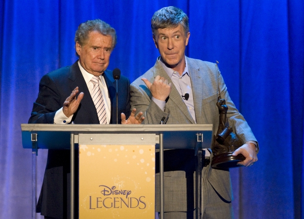 Aug. 19, 2011 - Anaheim, California, U.S. - Regis Philbin accepts his Disney Legend A Photo