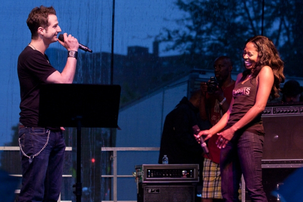 Photo Coverage: Cast of MEMPHIS Performs at 2011 Harlem Day Image