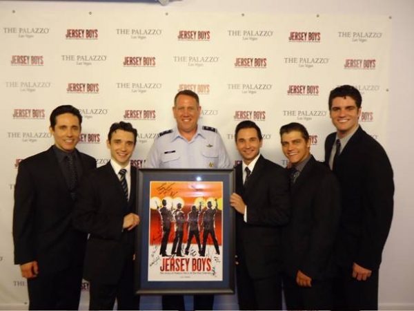 Photo Flash: JERSEY BOYS Welcomes Major General Bill Hyatt Image
