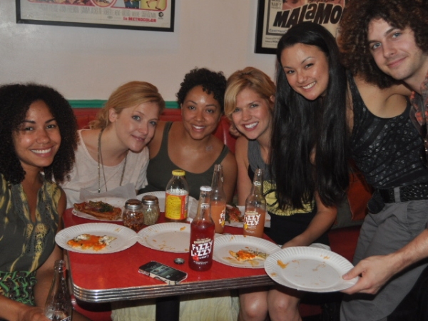 Photo Flash: Two Boots Honors HAIR with 'Summer of Love' Pizza Image