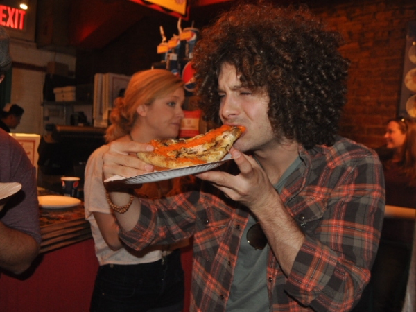 Photo Flash: Two Boots Honors HAIR with 'Summer of Love' Pizza Image