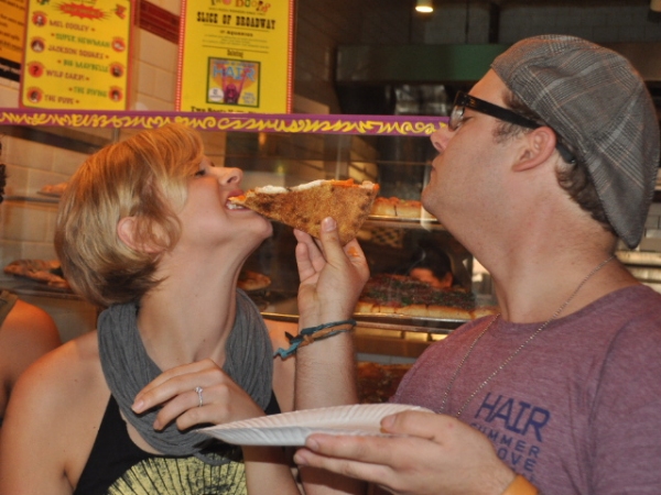 Photo Flash: Two Boots Honors HAIR with 'Summer of Love' Pizza Image