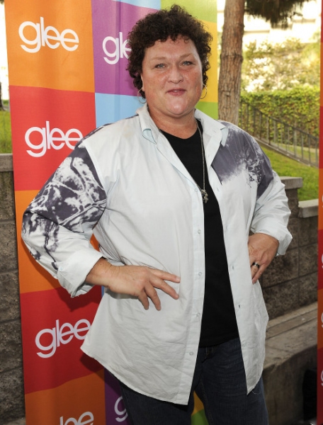 SANTA MONICA, CA - AUGUST 15: Dot Marie Jones attends Fox's 'Glee' Sing-A-Long event  Photo