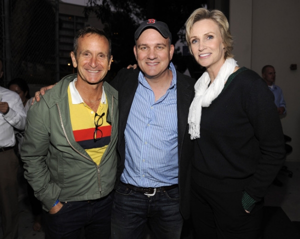 Photo Flash: GLEE Cast Attends Santa Monica Sing-A-Long Image