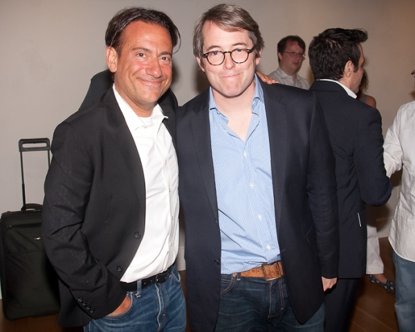 Photo Coverage: Matthew Broderick, Nathan Lane et al. Brave the Rain for CELEBRITY AUTOBIOGRAPHY - Hamptons Edition Image