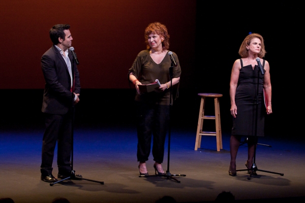 Mario Cantone, Joy Behar, and Tovah Feldshuh Photo