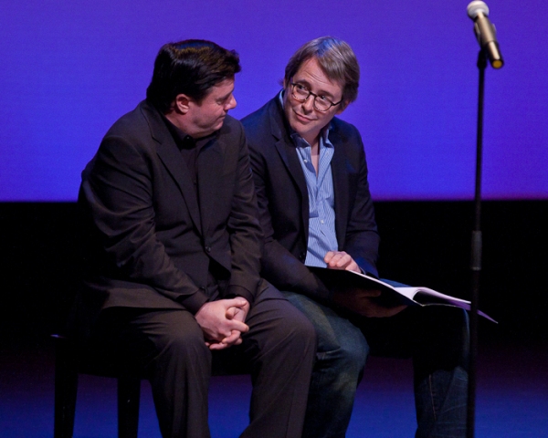 Photo Coverage: Matthew Broderick, Nathan Lane et al. Brave the Rain for CELEBRITY AUTOBIOGRAPHY - Hamptons Edition Image