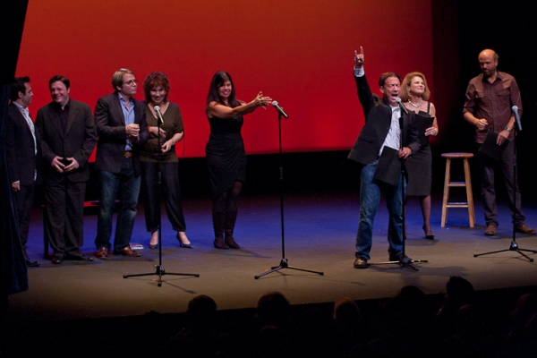 Photo Coverage: Matthew Broderick, Nathan Lane et al. Brave the Rain for CELEBRITY AUTOBIOGRAPHY - Hamptons Edition Image