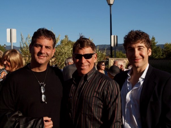 Executive producer Michael Jackowitz, composer and lyricist Stephen Schwartz, and Dir Photo