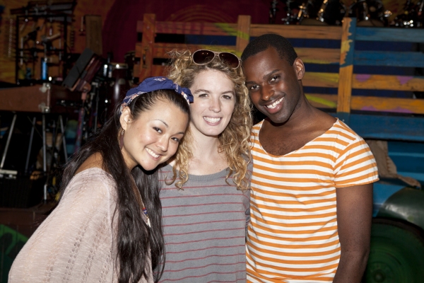 Departing Tribe Members Cailan Rose, Kacie Sheik and Arbender Robinson Photo