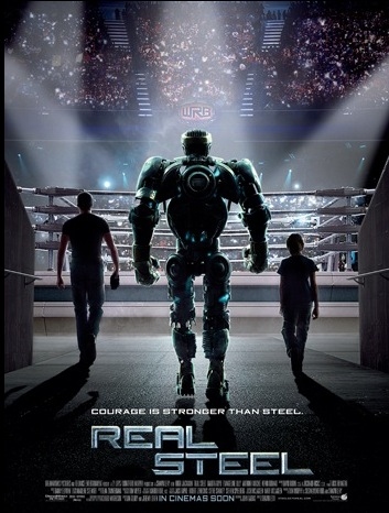 Photo Flash: New Hugh Jackman Posters for REAL STEEL Flick Released! Image