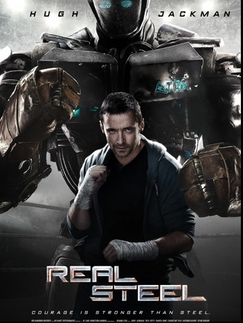 Photo Flash: New Hugh Jackman Posters for REAL STEEL Flick Released! 
