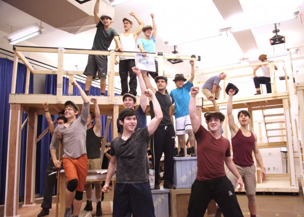 Photo Coverage: NEWSIES Performance Preview - Complete Coverage! Image