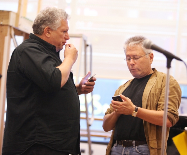 Harvey Fierstein & Alan Menken Photo