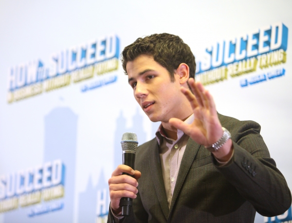 Photo Coverage: Nick Jonas Makes HOW TO SUCCEED Announcement! Image