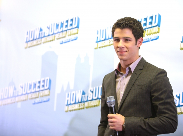 Photo Coverage: Nick Jonas Makes HOW TO SUCCEED Announcement! Image