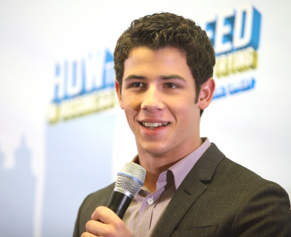 Photo Coverage: Nick Jonas Makes HOW TO SUCCEED Announcement! Image