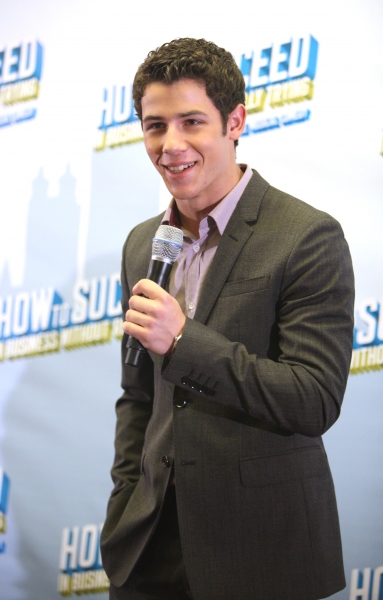 Photo Coverage: Nick Jonas Makes HOW TO SUCCEED Announcement! Image