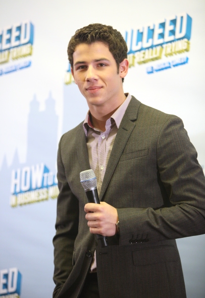 Photo Coverage: Nick Jonas Makes HOW TO SUCCEED Announcement! Image