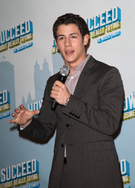 Photo Coverage: Nick Jonas Makes HOW TO SUCCEED Announcement! Image