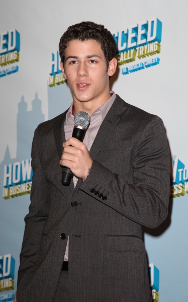 Photo Coverage: Nick Jonas Makes HOW TO SUCCEED Announcement! Image