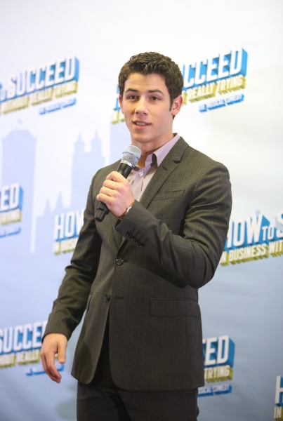 Photo Coverage: Nick Jonas Makes HOW TO SUCCEED Announcement! Image