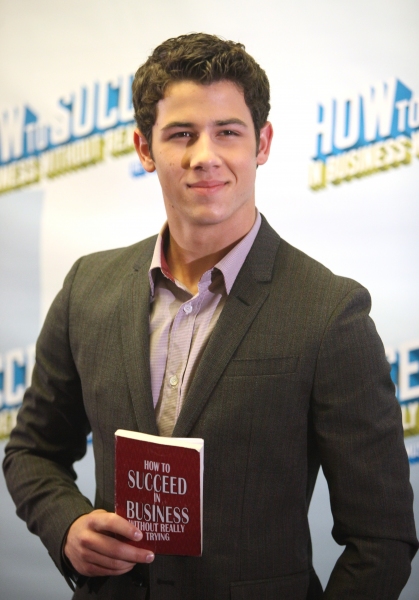 Photo Coverage: Nick Jonas Makes HOW TO SUCCEED Announcement! Image