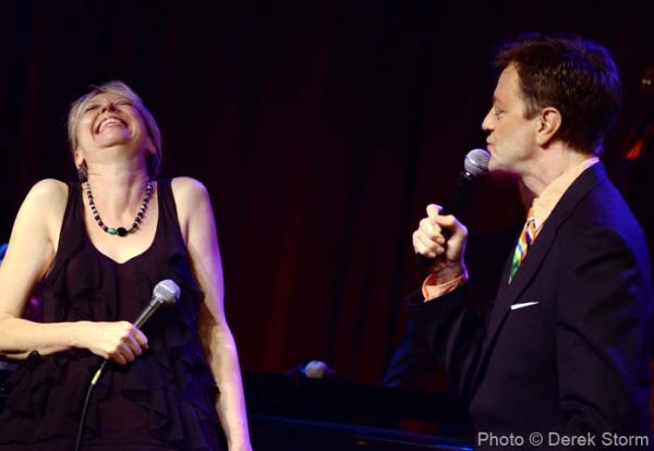 Photo Flash: GODSPELL's Lindsay Mendez, Lisa Lampanelli and More at Jim Caruso's CAST PARTY Image