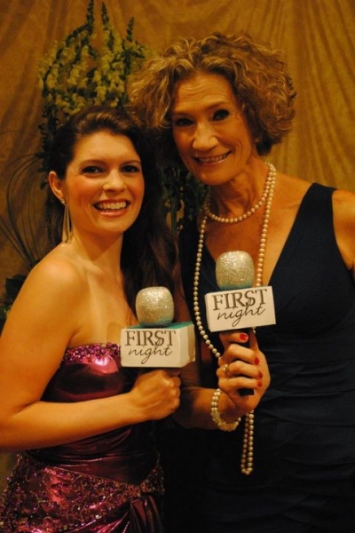 Jennifer Richmond & 2011 First Night Honoree Pam Atha Photo