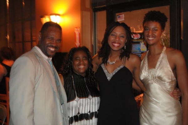 Bakari King, Brandy Rogers and friends Photo