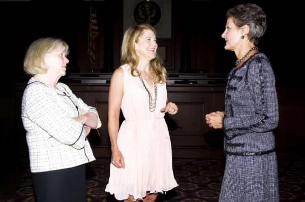 Photo Coverage: Victoria Clark Pays Tribute to 9/11 at NYC Courthouse Image
