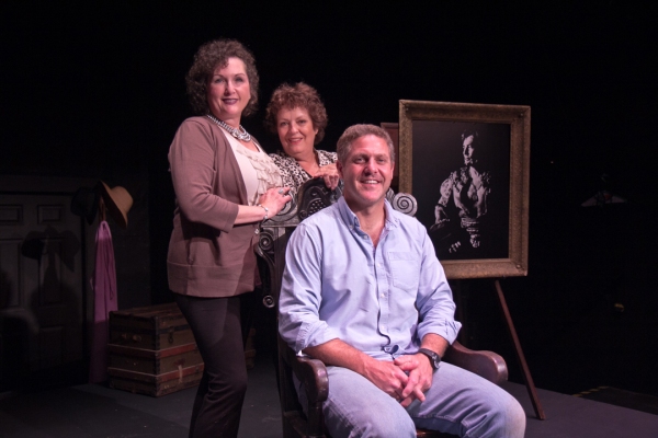 Susan Pettibone, director Jane Farnol, and Ben Clark Photo