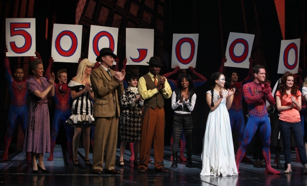 Photo Coverage: SPIDER-MAN Welcomes 500,000th Audience Member Image