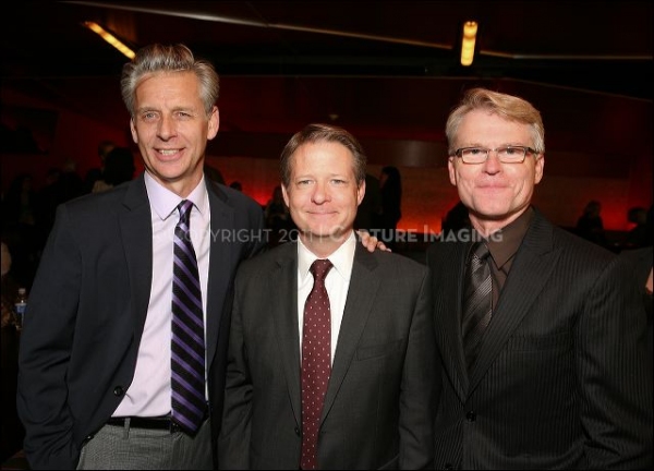 CTG Artistic Director Michael Ritchie, CTG Board President William H. Ahmanson and CT Photo