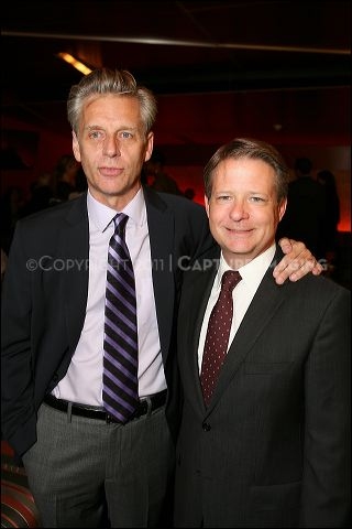 
CTG Artistic Director Michael Ritchie (L) and CTG Board President William H. Ahmans Photo
