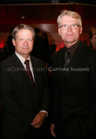 
CTG Artistic Director Michael Ritchie (L) and CTG Board President William H. Ahmans Photo