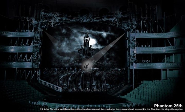 Photo Flash: First Look at THE PHANTOM OF THE OPERA's 25TH Anniversary Rooftop Set! Image