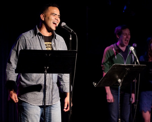Photo Coverage: Anthony Rapp, Ann Harada, et al. Sing Eli Bolin Image