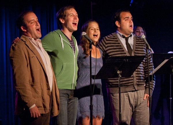 Photo Coverage: Anthony Rapp, Ann Harada, et al. Sing Eli Bolin Image