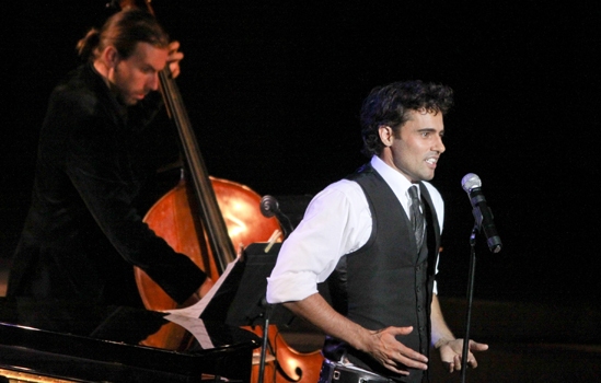 Carter Wallace and David Burnham  in New York's Finest at Ford Amphitheatre Photo