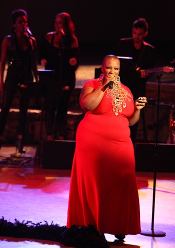 The Voice star Frenchie Davis  in New York's Finest at Ford Amphitheatre Photo