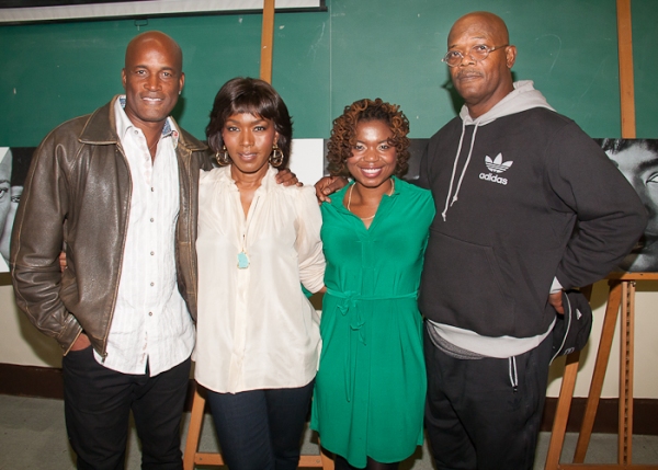 Photo Coverage: Samuel L. Jackson, Angela Bassett Bring Talk of THE MOUNTAINTOP to The Brooklyn Academy of the Arts Image