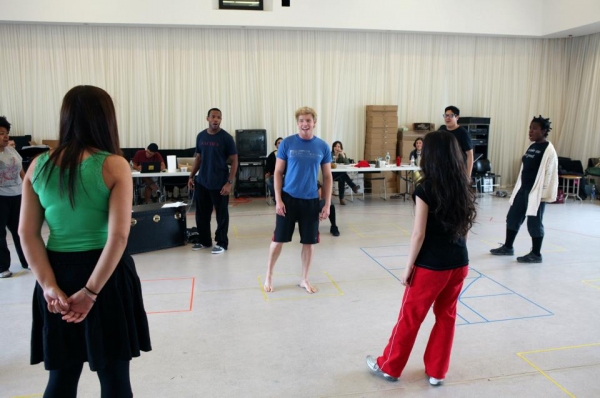 Photo Flash: First Look at GODSPELL in Rehearsal! Image
