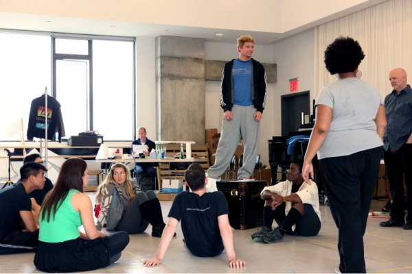 Photo Flash: First Look at GODSPELL in Rehearsal! Image
