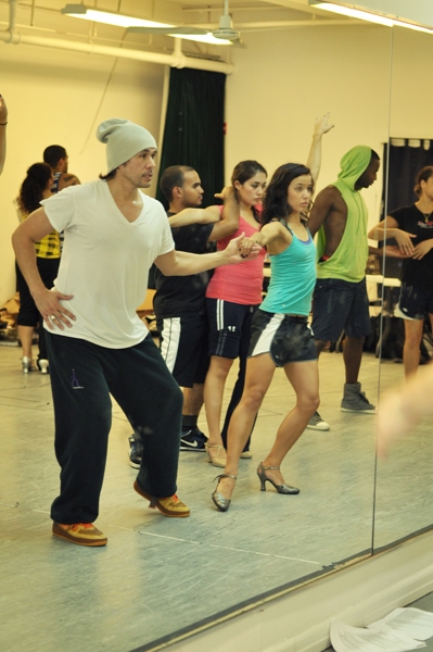 Michael Balderrama and the cast of In The Heights Photo