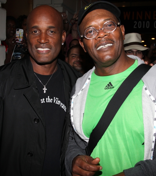 Photo Coverage: Samuel L. Jackson & Angela Bassett Greet Fans Following Premiere Performance of THE MOUNTAINTOP Image