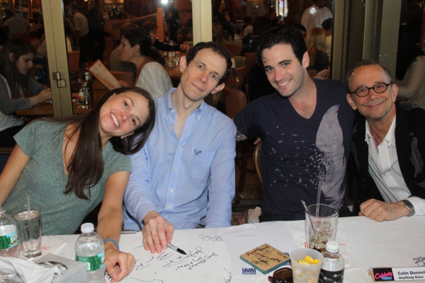 Sutton Foster, Adam Godley, Colin Donnell and Joel Grey Photo