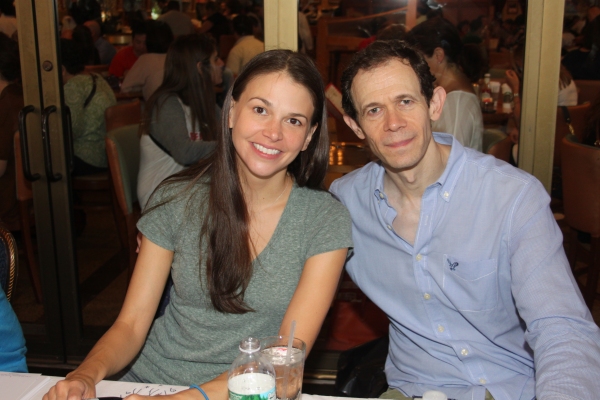 Sutton Foster and Adam Godley Photo